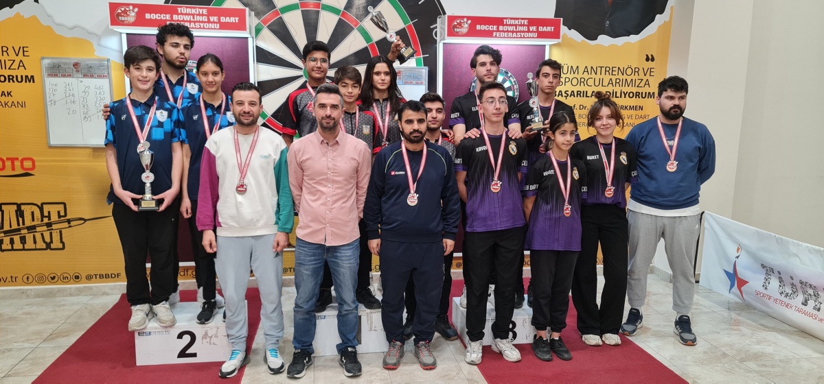 Kulüplerarası Dart Şampiyonasını Şanlıurfa Kazandı