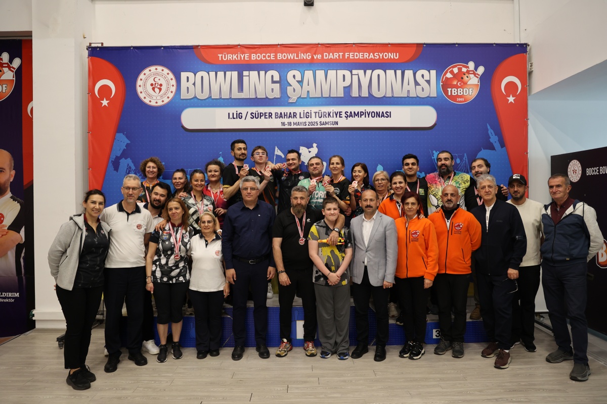 Bowling 1. Lig /Süper Bahar Ligi Türkiye Şampiyonası sona erdi.