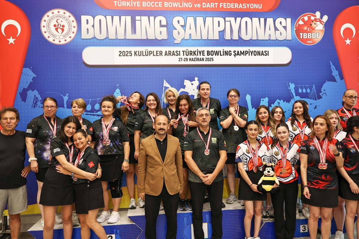 2025 Kulüpler Arası Türkiye Bowling Şampiyonası sona erdi.
