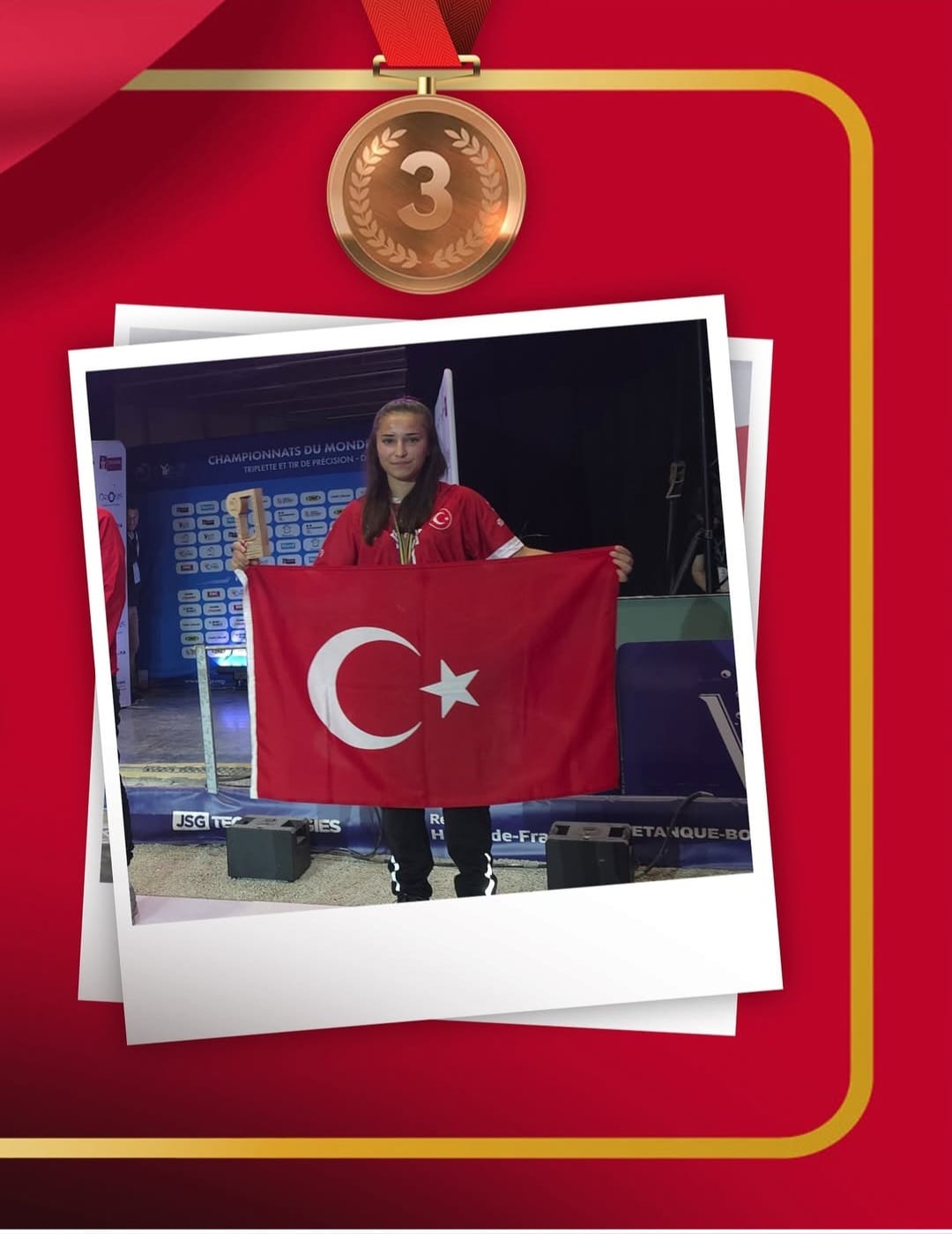 15 Yaşında Dünya Sahnesinde, Milli Sporcumuz Yağmur Tosun’dan Tarihi Bronz Madalya.